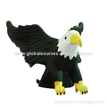 Cartoon-shaped Money Box, Made of Eco-friendly PVC, with Creative Design